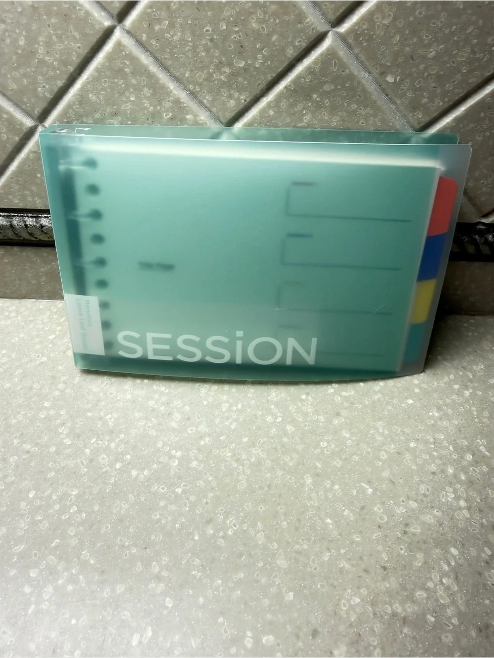 Marumen Session Notebook with refills